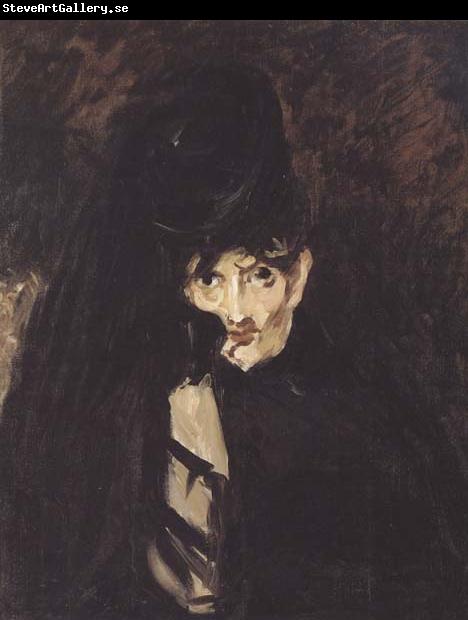 Edouard Manet Portrait de Berthe Morisot (mk40)